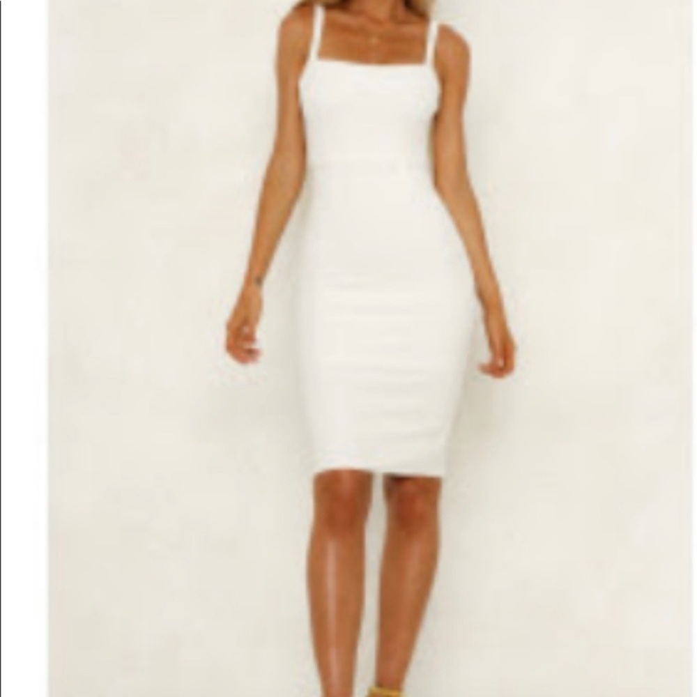 Made in Michigan Hello Molly midi dress